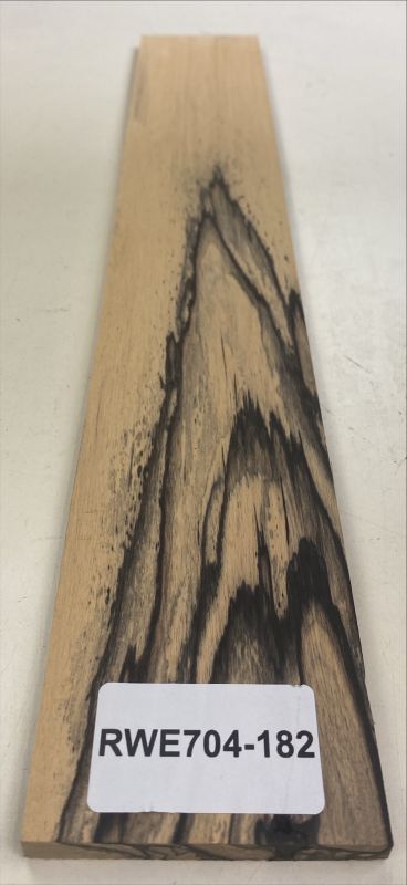 Griffbrett Weißes Ebenholz, 524x73x9mm, Einzelstück #182